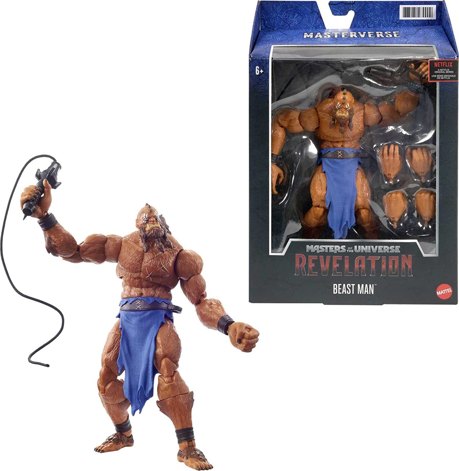 Masters of the Universe Beast Man Masterverse Revelation Mattel GYV16  Mattel   