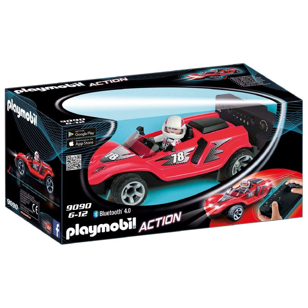 Playmobil 9090 RC-Rocket-Racer mit Bluetooth Steuerung