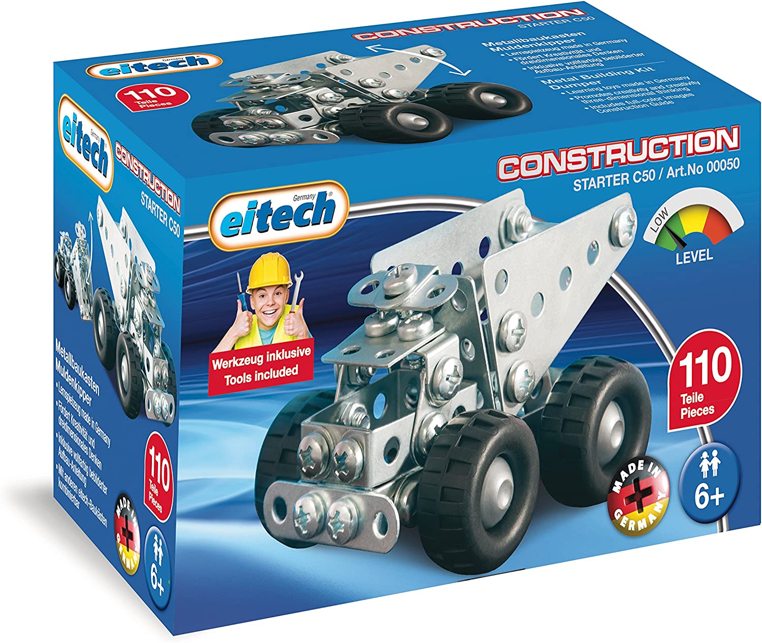 Eitech Metallbaukasten Muldenkipper 00050