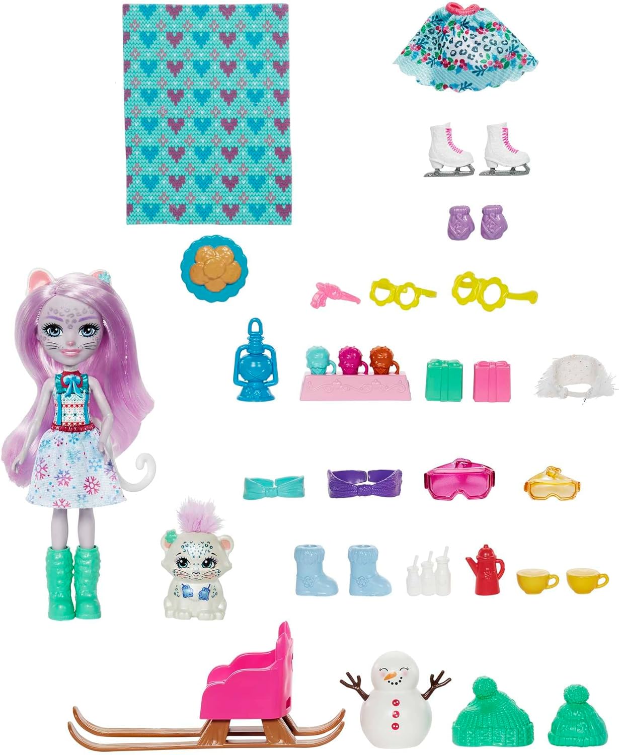 Enchantimals Weihnachtswunder Adventskalender 2022 HHC21