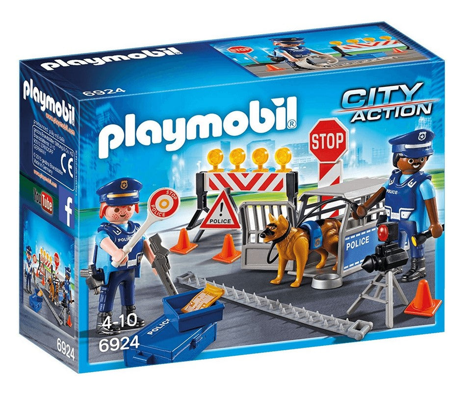 Playmobil 6924 Police-Straßensperre City Action, ab 4 Jahren  Playmobil   