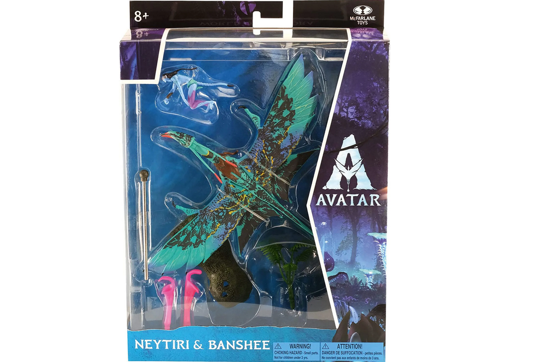 Avatar Figurines Deluxe Large Neytiri & Banshee