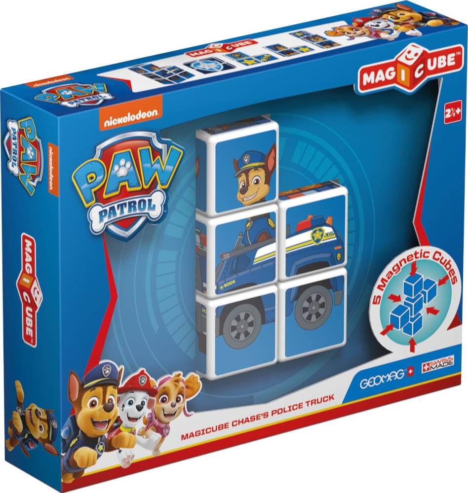 Geomag Magicube Paw Patrol Chase Fahrzeug Aktion 8400079