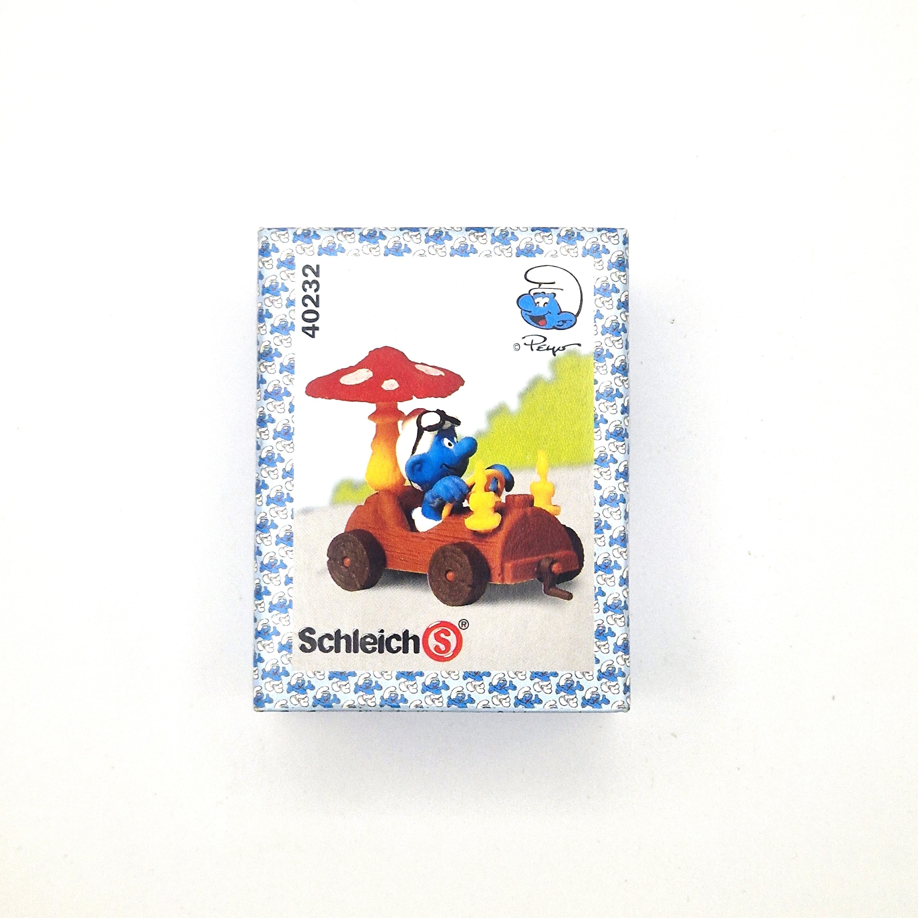 Schleich 40232 Schlumpf im Baumstammauto