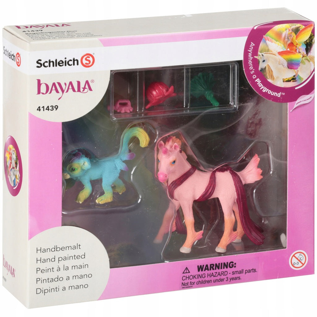 Schleich 41439 Regenbogentier-Duo