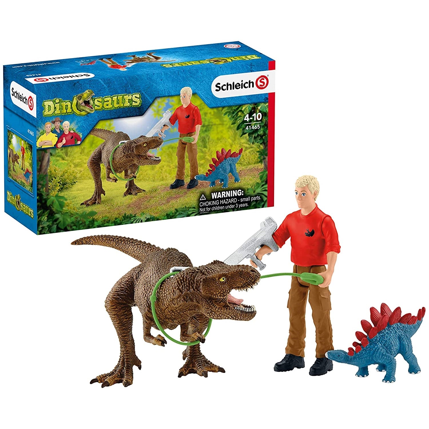 Schleich 41465 Tyrannosaurus Rex Angriff