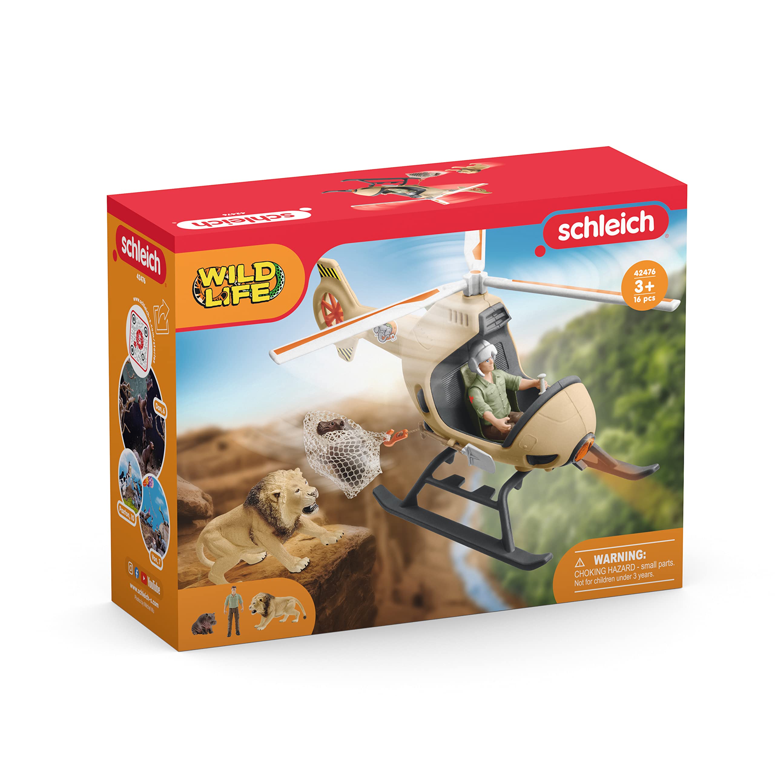 Schleich 42476 Helikopter Tierrettung