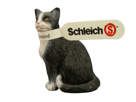 Schleich 13123 Katze sitzend  Schleich   