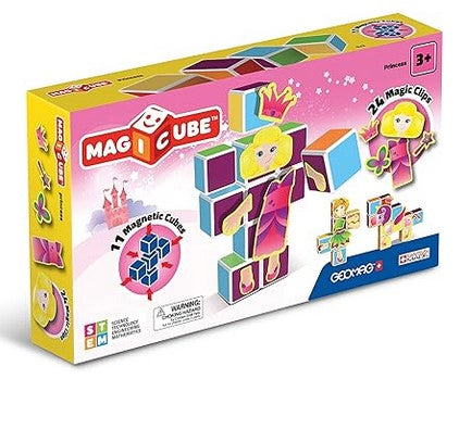 Geomag 143 Magbicube Princess 11 Magnetwürfel43