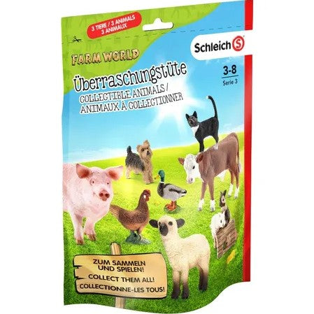 Schleich 87692 Farm World Überraschungstüte 3 Tiere