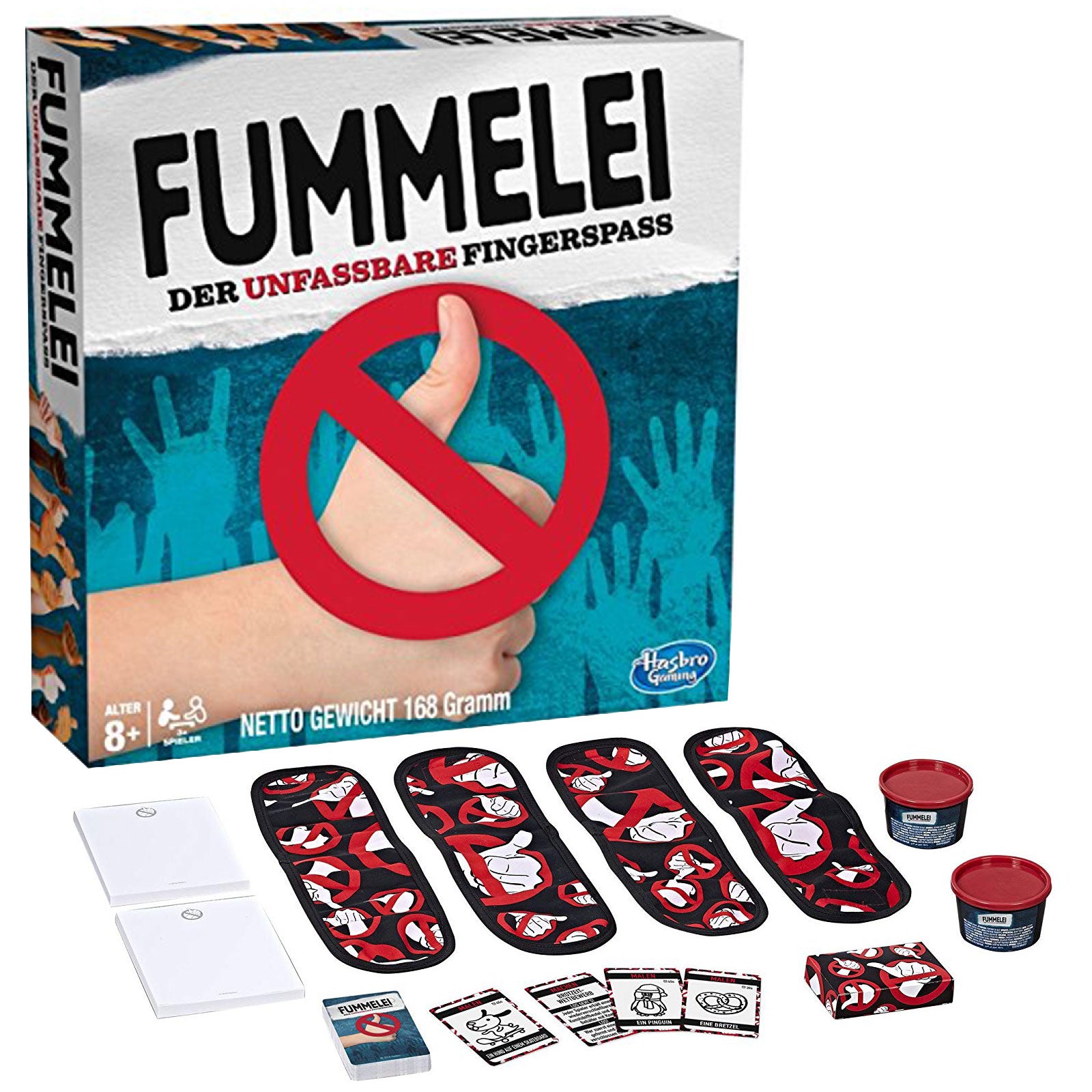 Hasbro Fummelei der Unfassbare Fingerspaß Gesellschaftsspiel