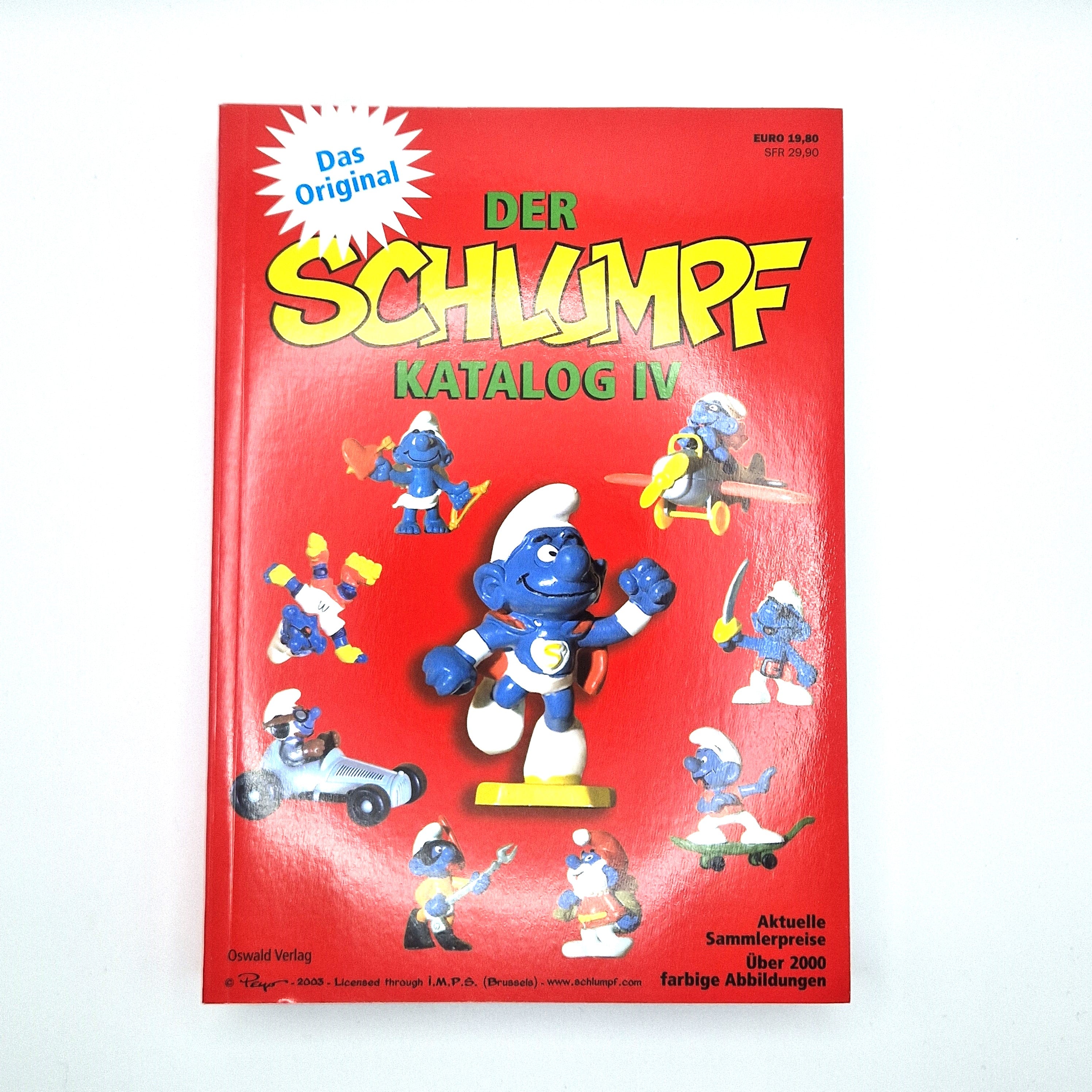 Der Schlumpf Katalog 4 IV Sammlerkatalog  Oswald verlag   