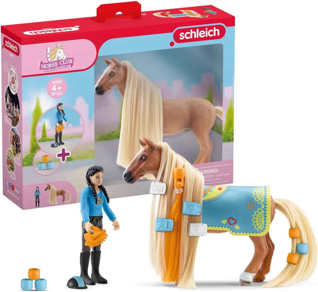 Schleich 42585 Kim & Caramelo Starter Set HORSE CLUB Sofia's Beauties