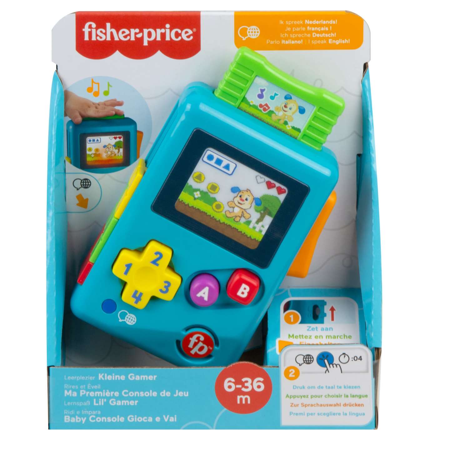 Fisher-Price Lernspaß Lil Gamer mit Musik und Licht HBC86  Mattel   