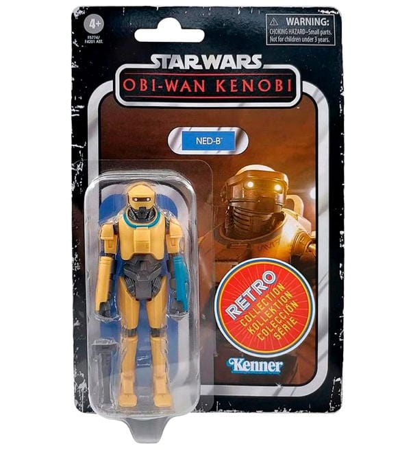 Star Wars F5774 Retro-Kollektion NED-B, 9,5 cm große Action-Figur