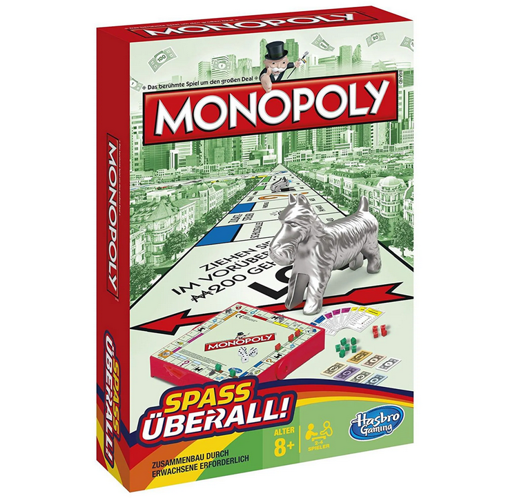 Hasbro Monopoly Kompakt B1002100  Hasbro   