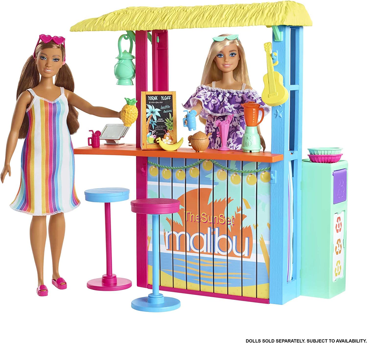 Barbie GYG23 Loves the Ocean Beach Shack Playset  GASCHer's Spielwarenshop   