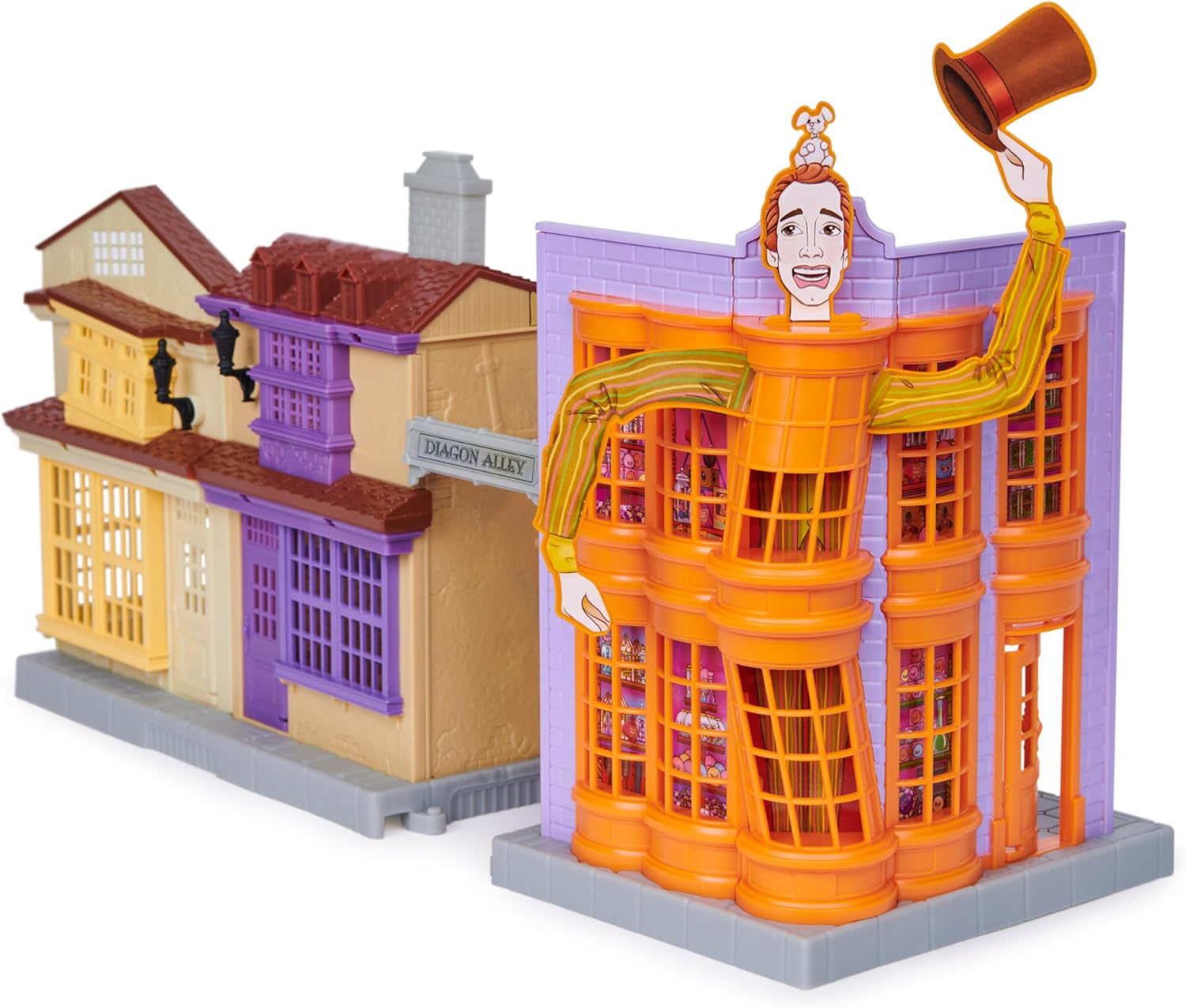 Wizarding World Harry Potter Diagon Alley (Winkelgasse) Spielset mit Licht 43236