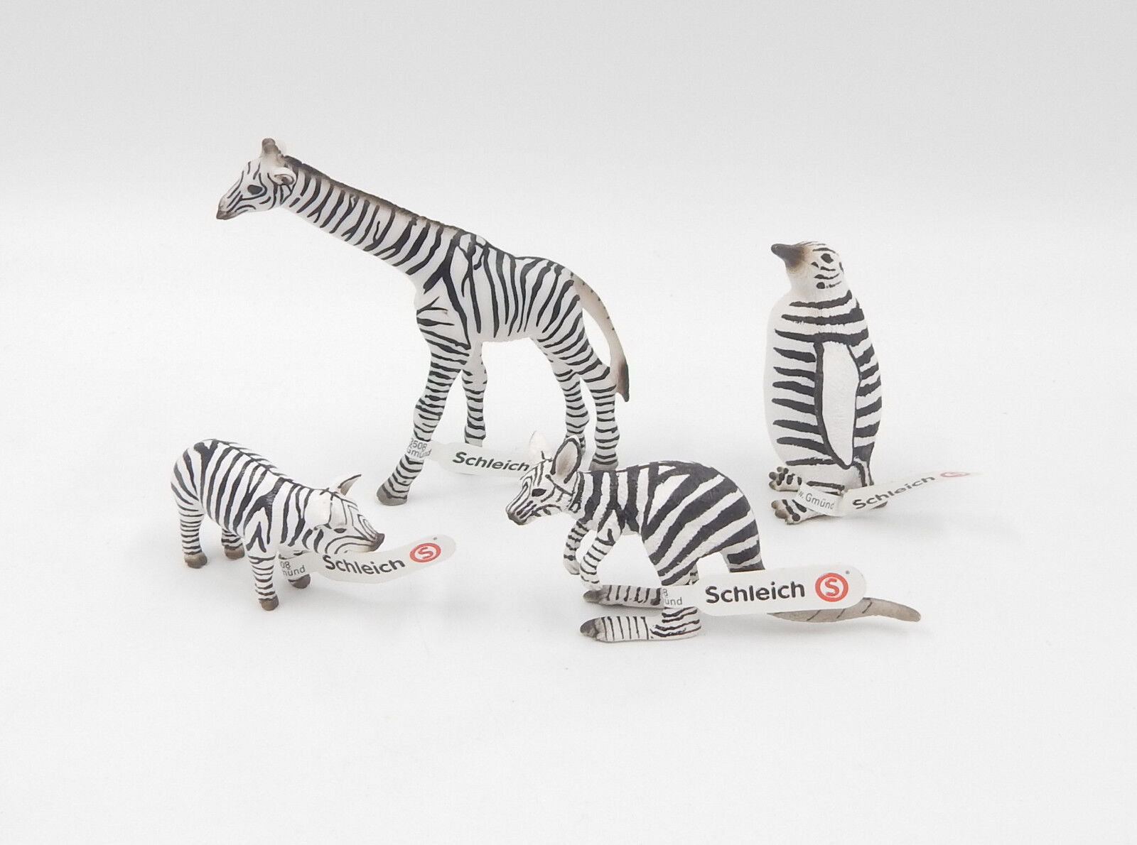 Schleich Jubiläums-Figuren Zebramuster Set