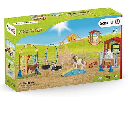 Schleich 72149 Agility bei der Pferdebox