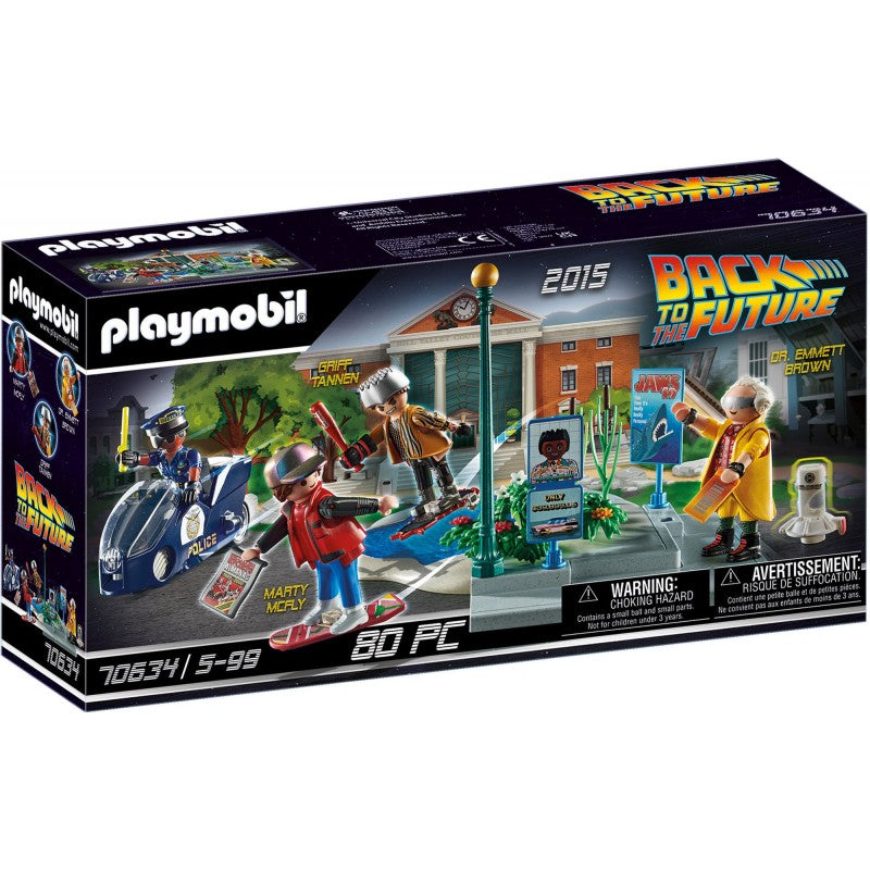 Playmobil 70634 Back to the Future Part II Verfolgung mit Hoverboard