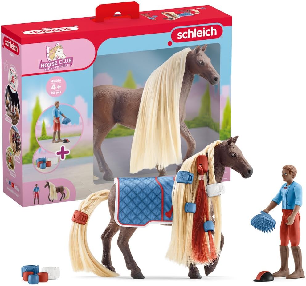 Schleich 42586 Leo & Rocky Starter Set Horse Club Sofia's Beauties  Schleich   