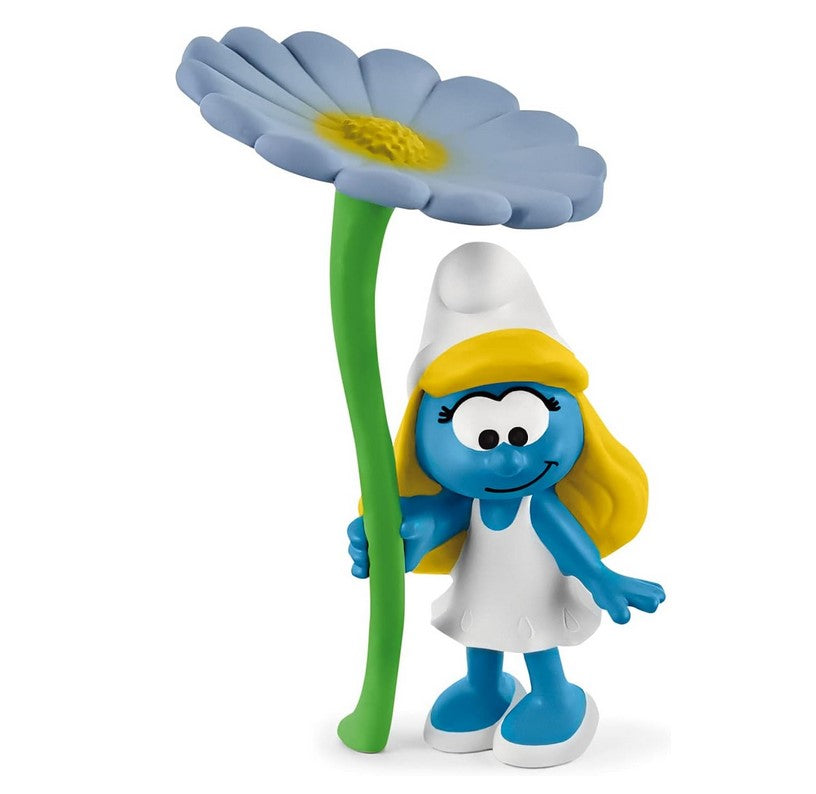 Schleich 20828 Schlumpfine mit Blume