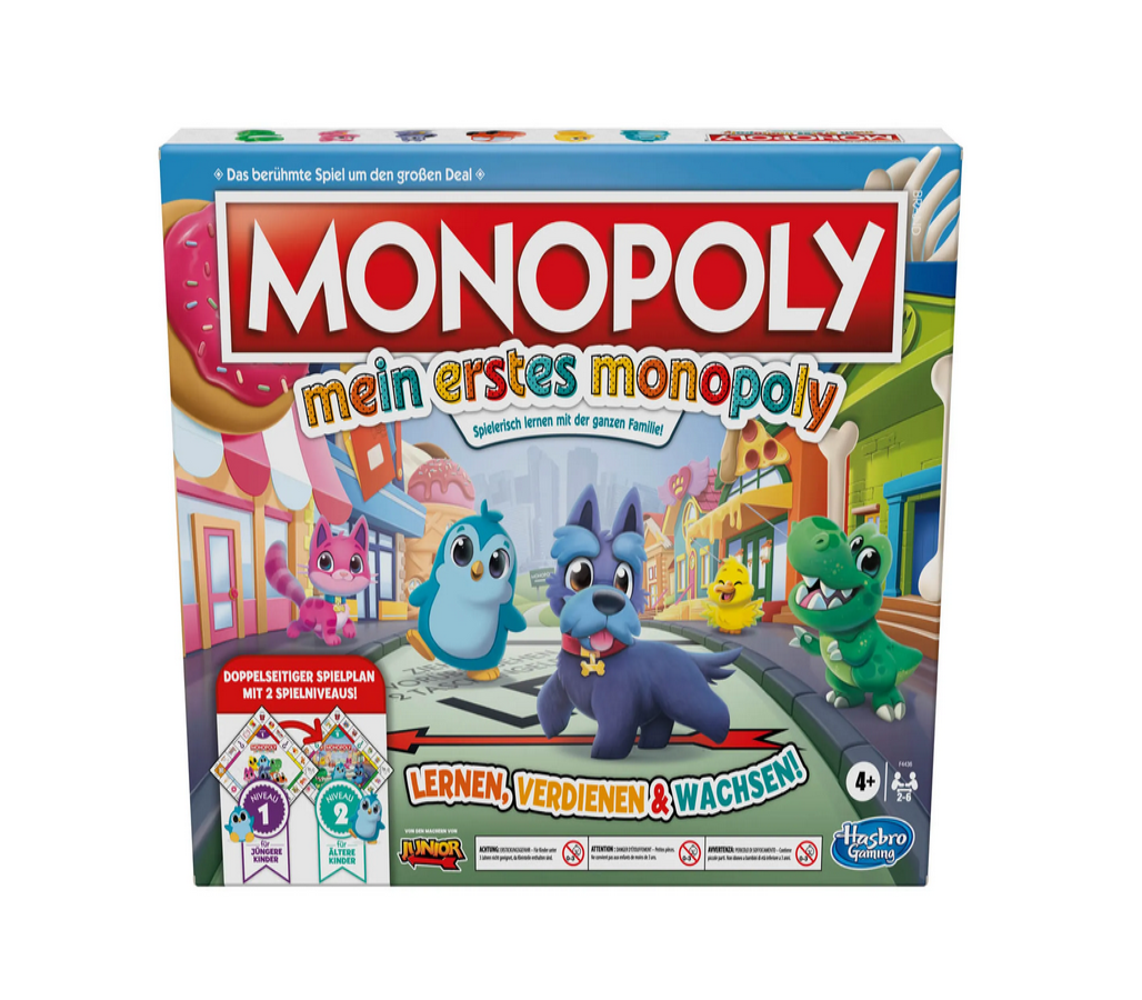 Hasbro Mein erstes Monopoly - Brettspiel  Hasbro   