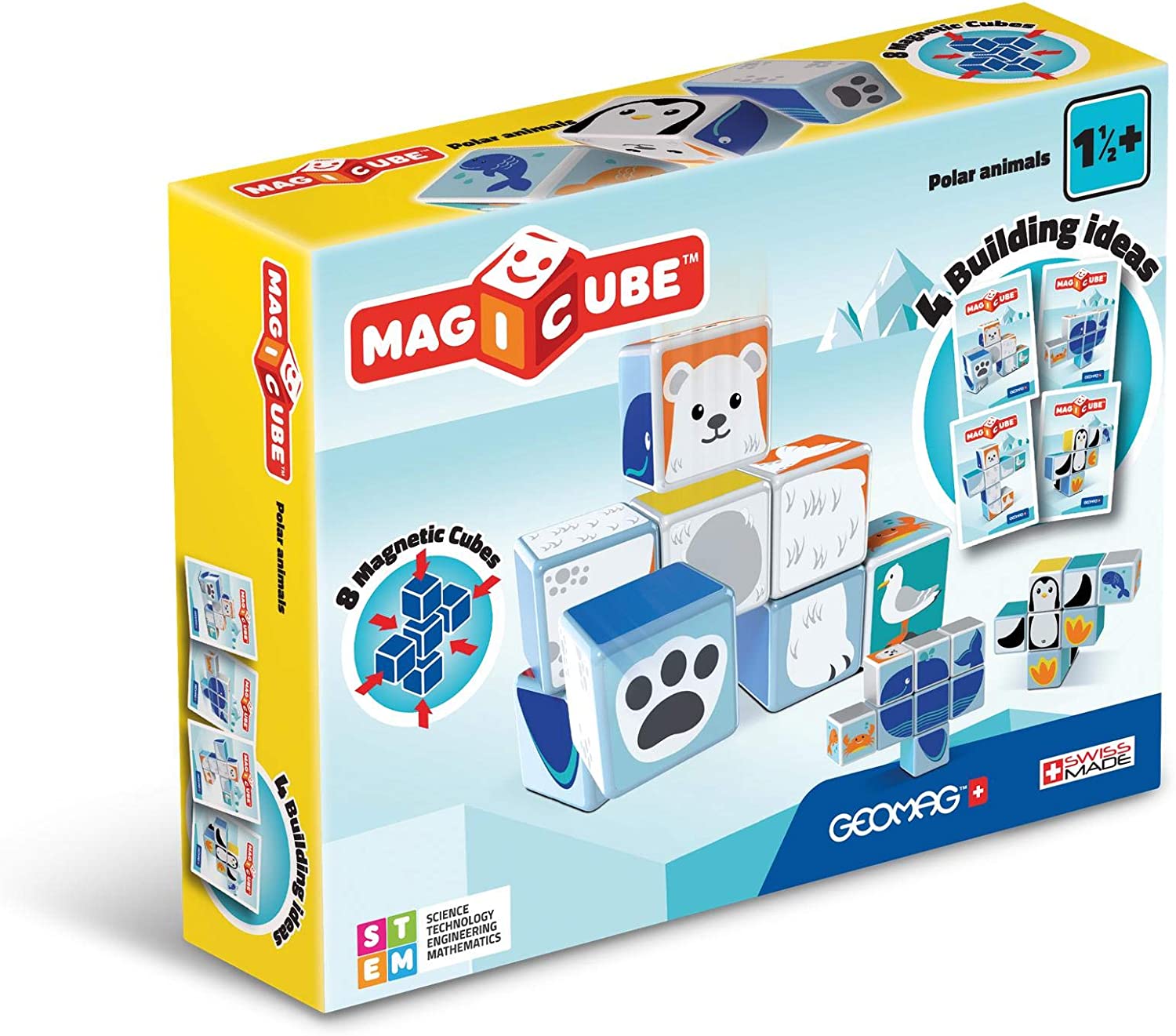 Geomag Magicube Panels Polar animals 8400134