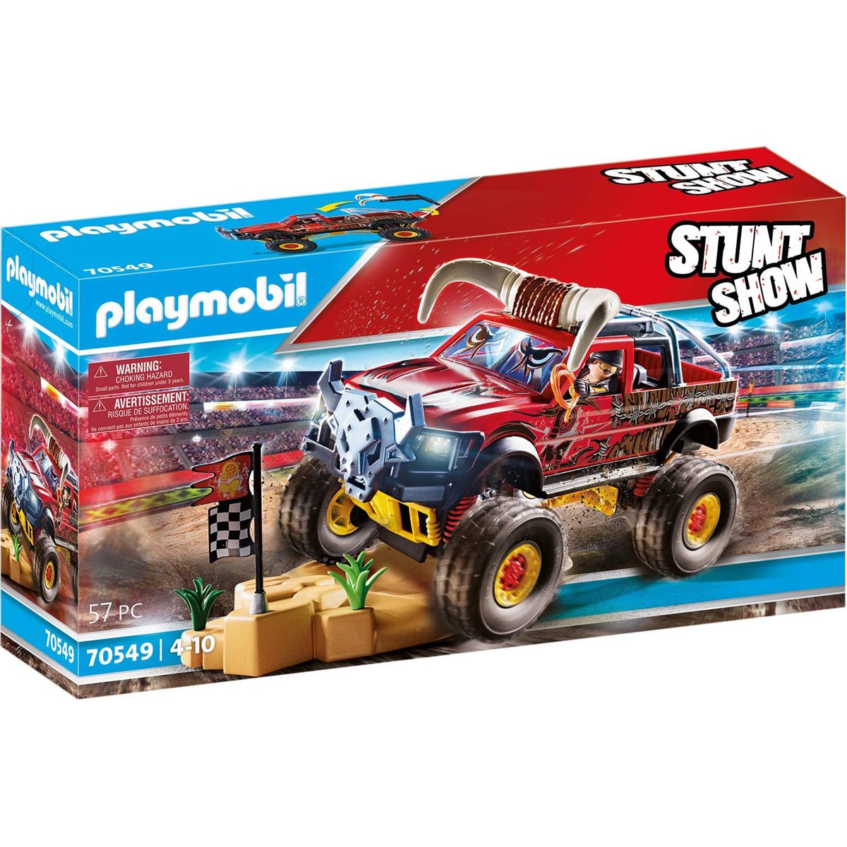 Playmobil 70549 Stuntshow Monster Truck Horned  PLAYMOBIL®   