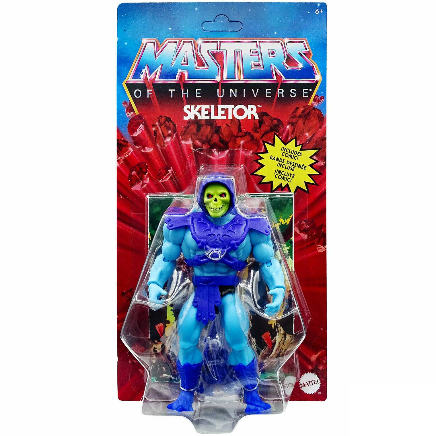 Masters of the Universe Origins Skeletor Mattel HGH45