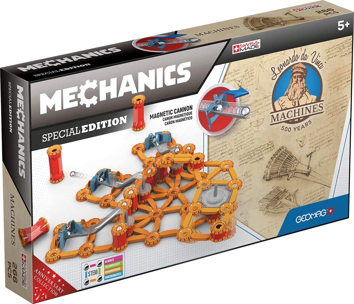 GEOMAG Sonderedition Leonardo Mehrfachkanone 784