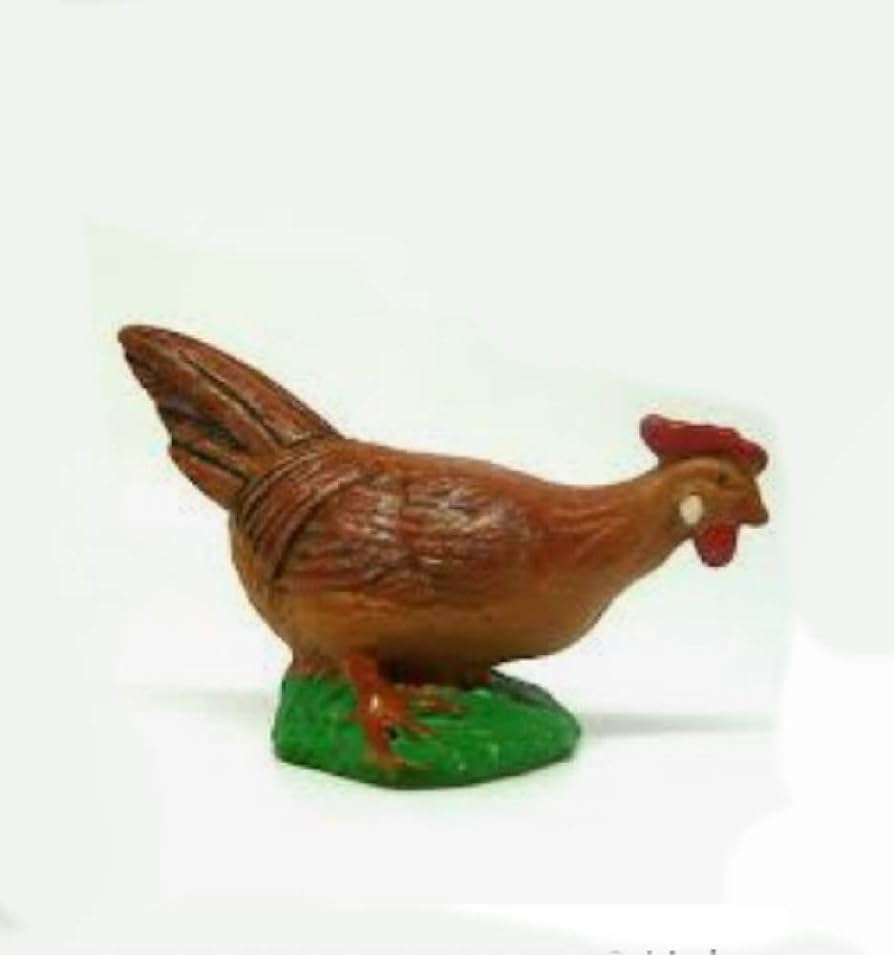 Schleich 13013 Huhn braun, alt