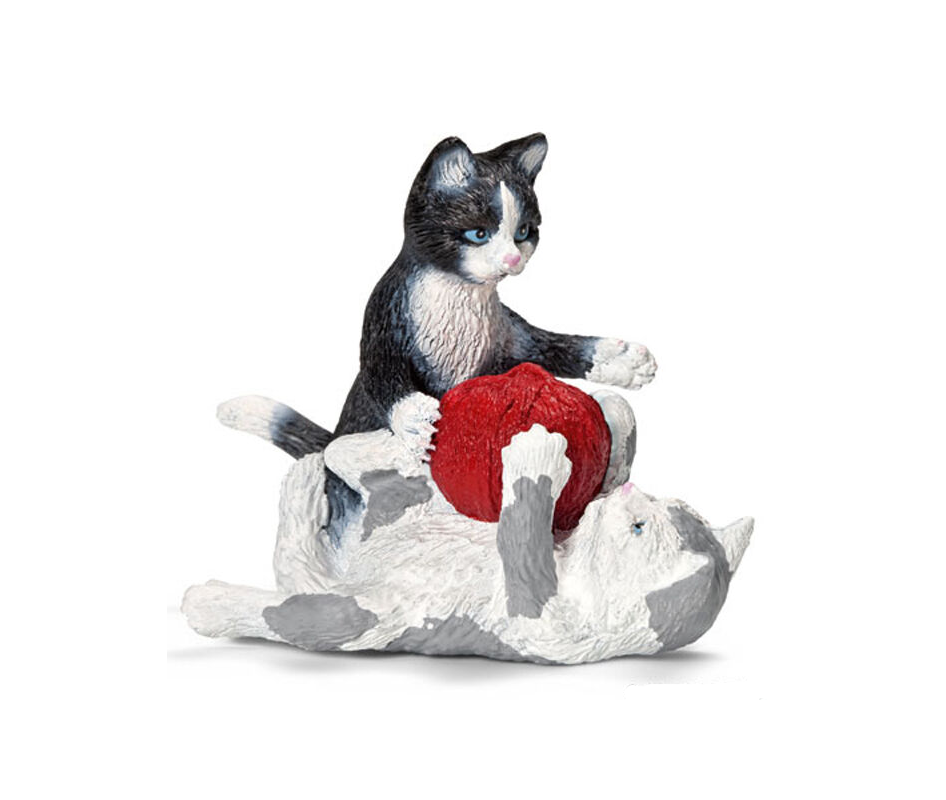 Schleich 13724 Katzenjungen mit Wollknäuel