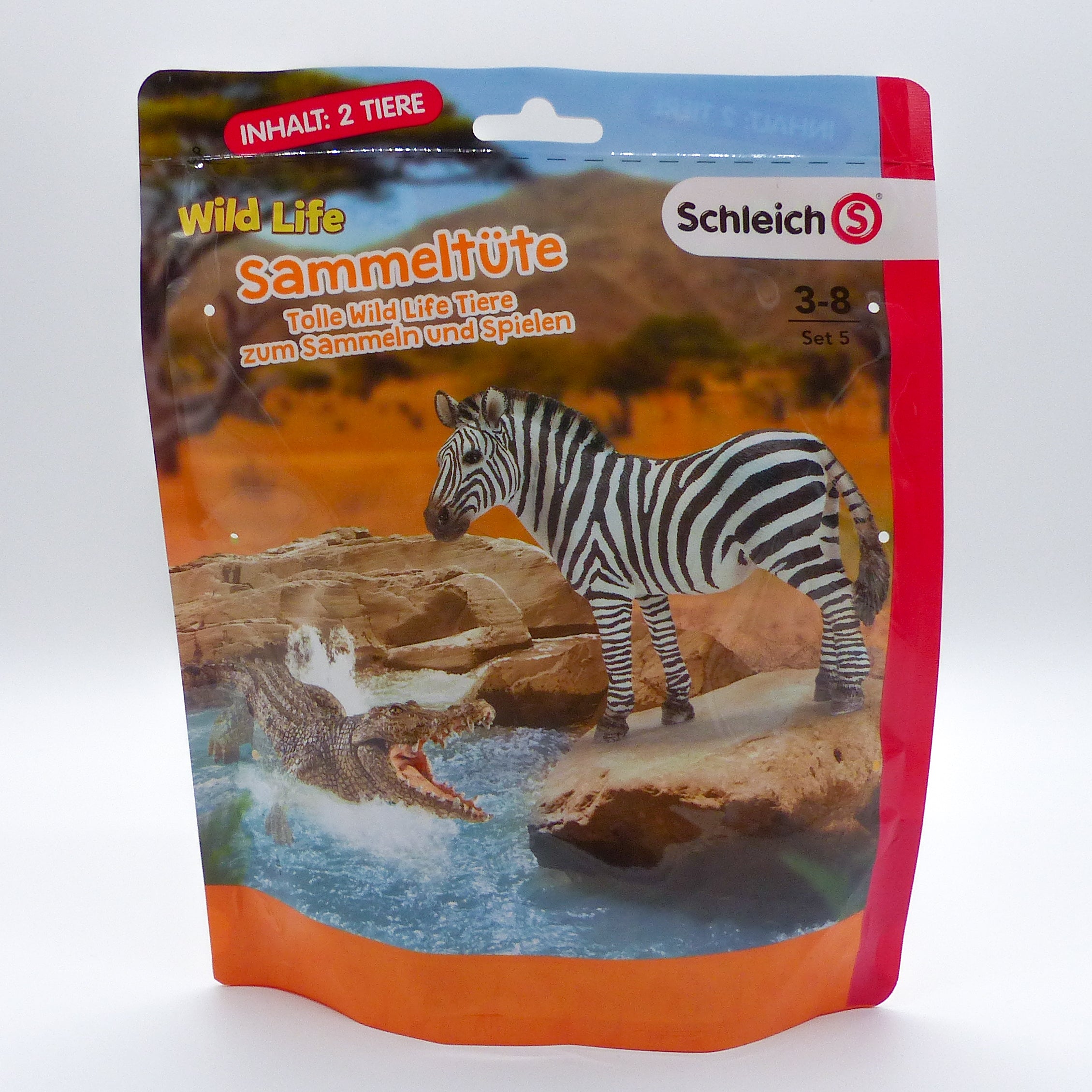 Schleich 87677 Wild Life collection bag set