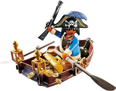 Playmobil 4942 Pirat im Ruderboot  PLAYMOBIL®   