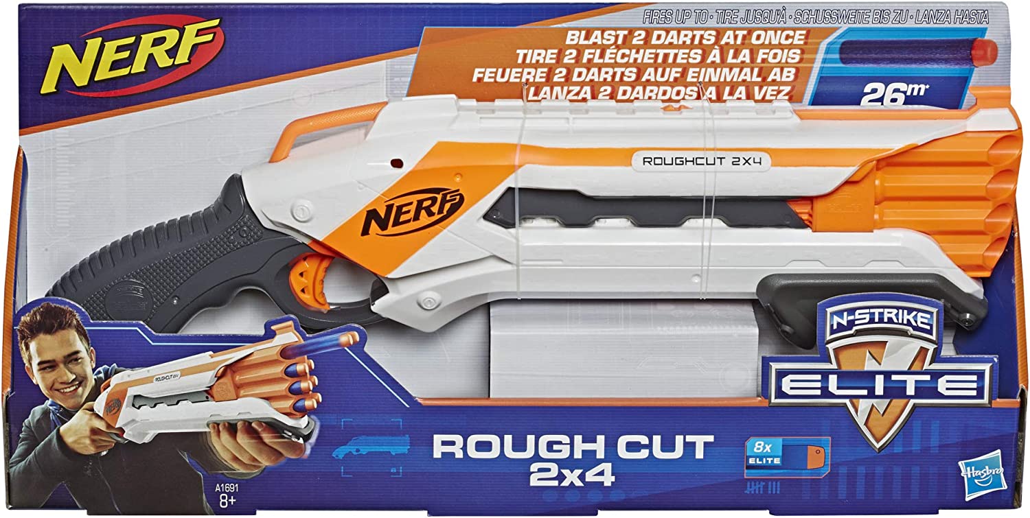 Nerf N-Strike Elite Rough Cut 2x4 Blaster A1691EU4