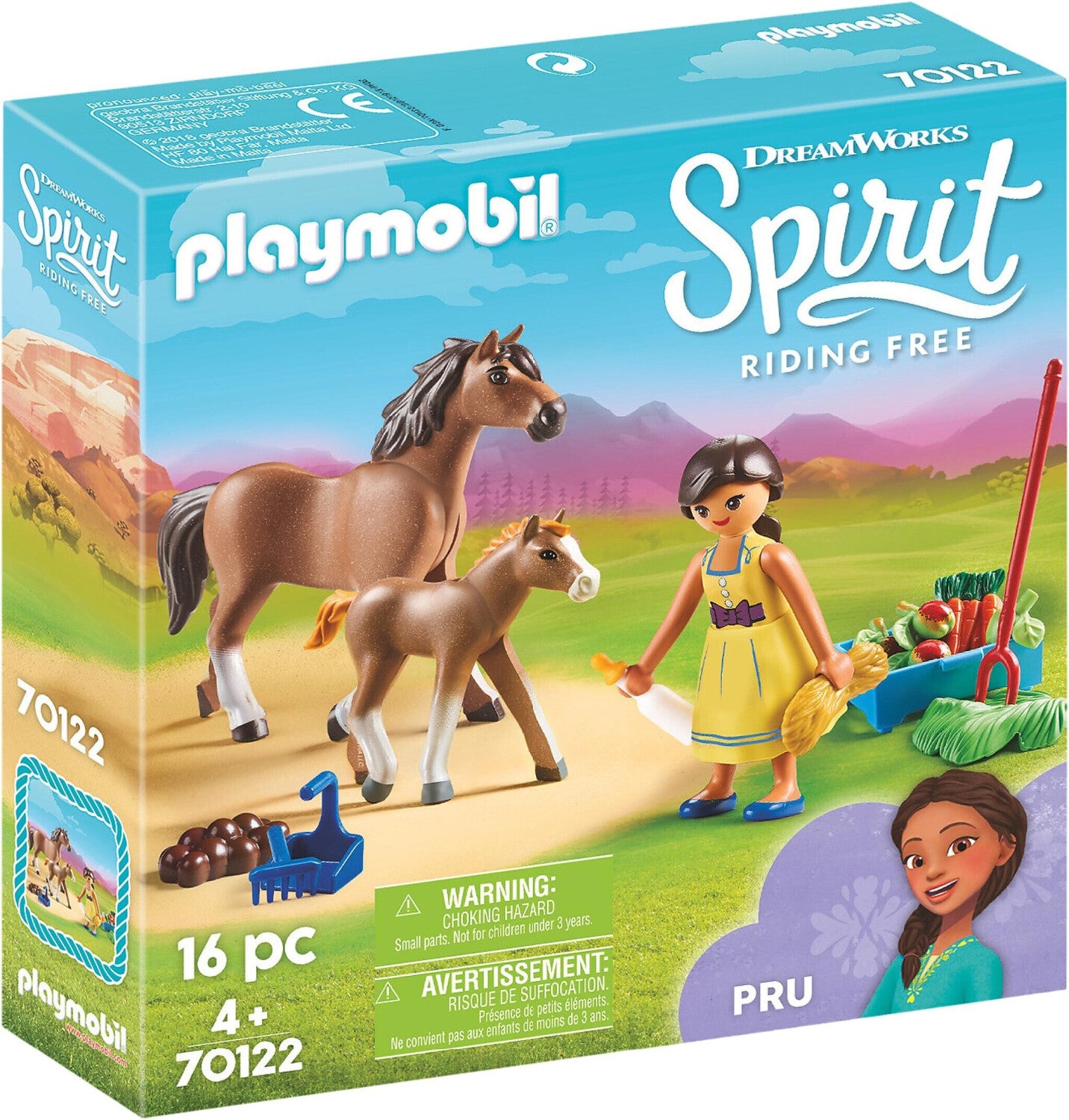 Playmobil 70122 Pru mit Pferd & Fohlen Spirit