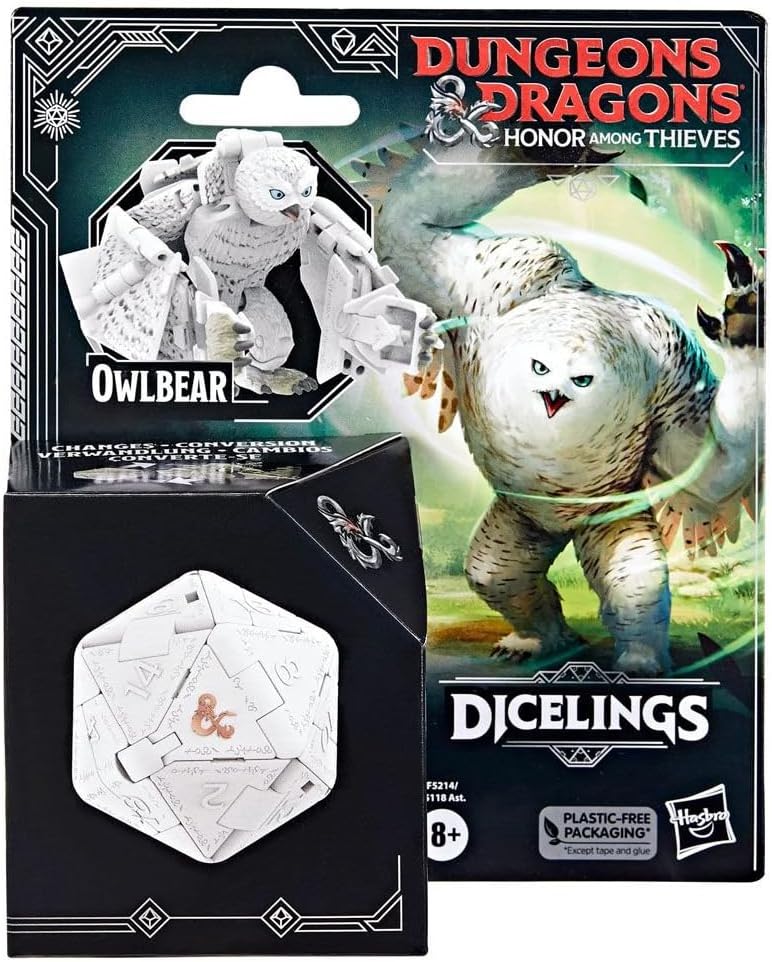Hasbro Dungeons & Dragons Ehre unter Dieben D&D Dicelings Weißer Eulenbär  Hasbro   