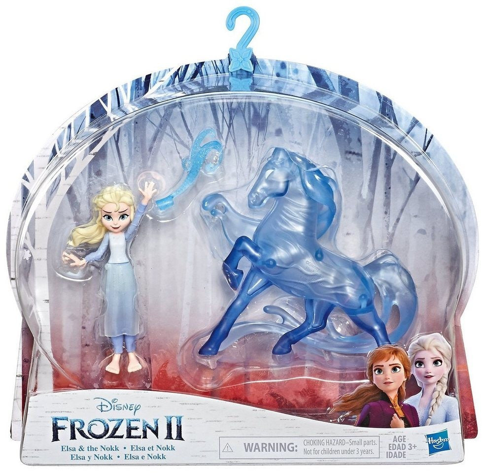 Disney Frozen 2 Elsa Fashion Doll und Nokk Figure Playset Hasbro  Harbro   