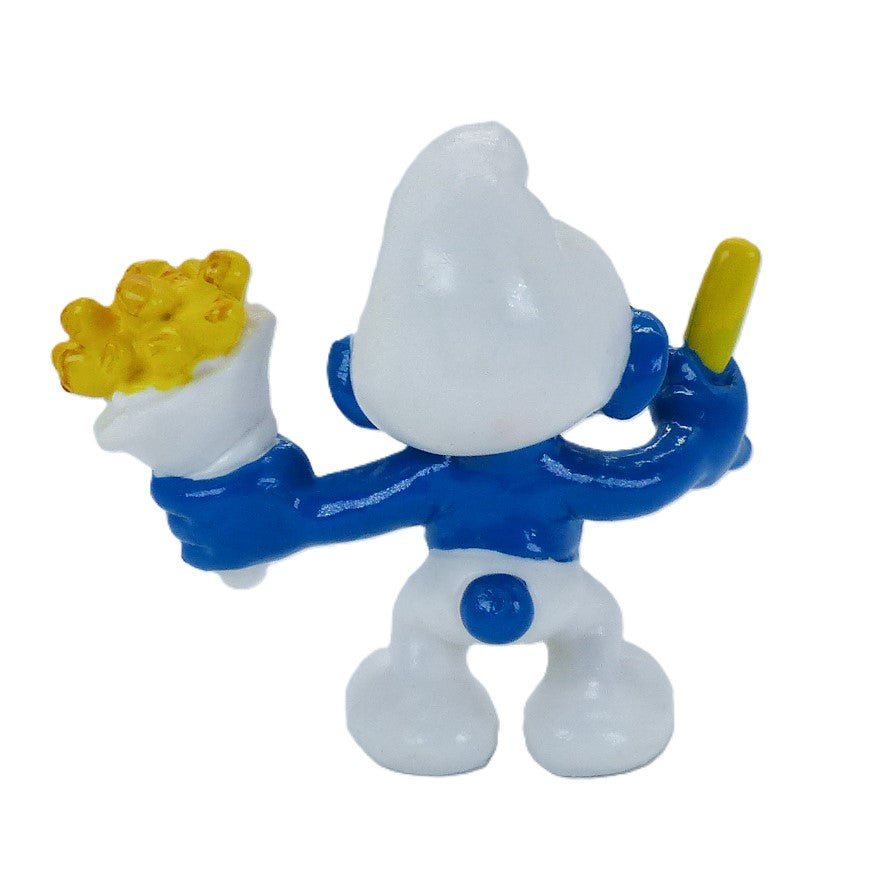 Schleich The Smurfs 20131 Pitufo con Cono de Patatas Fritas Schleich The Smurfs 20131 Pitufo con Cono de Patatas Fritas