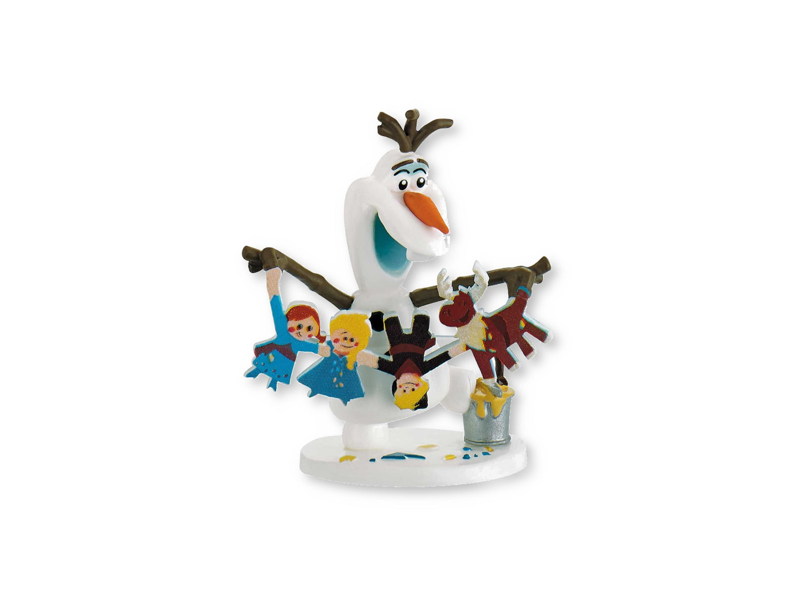 Bullyland 12943 Olaf mit Girlande