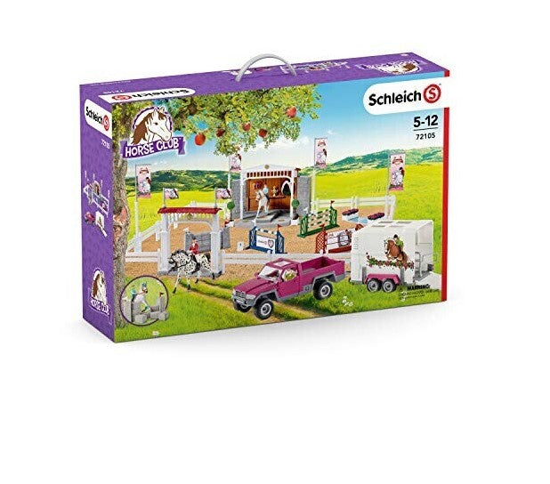 Schleich 72105 Großes Reitturnier mit Pick-Up und Pferdeanhänger