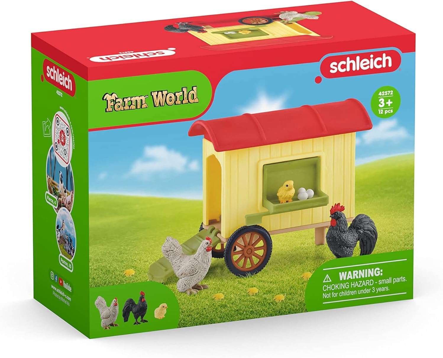 Farm World Mobiler Hühnerstall 42572