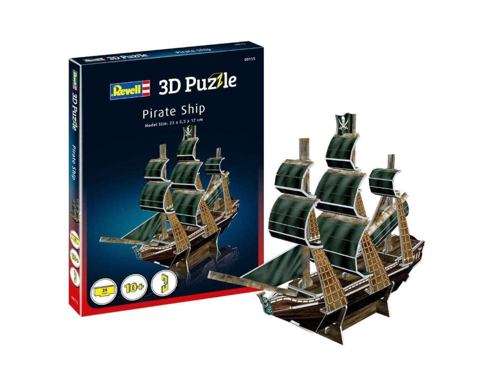 Revell  Piratenschiff  3D Puzzle 10+  Revell   