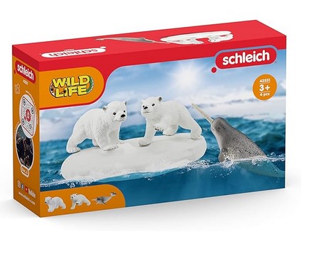 Schleich 42531 Eisbären-Rutschpartie