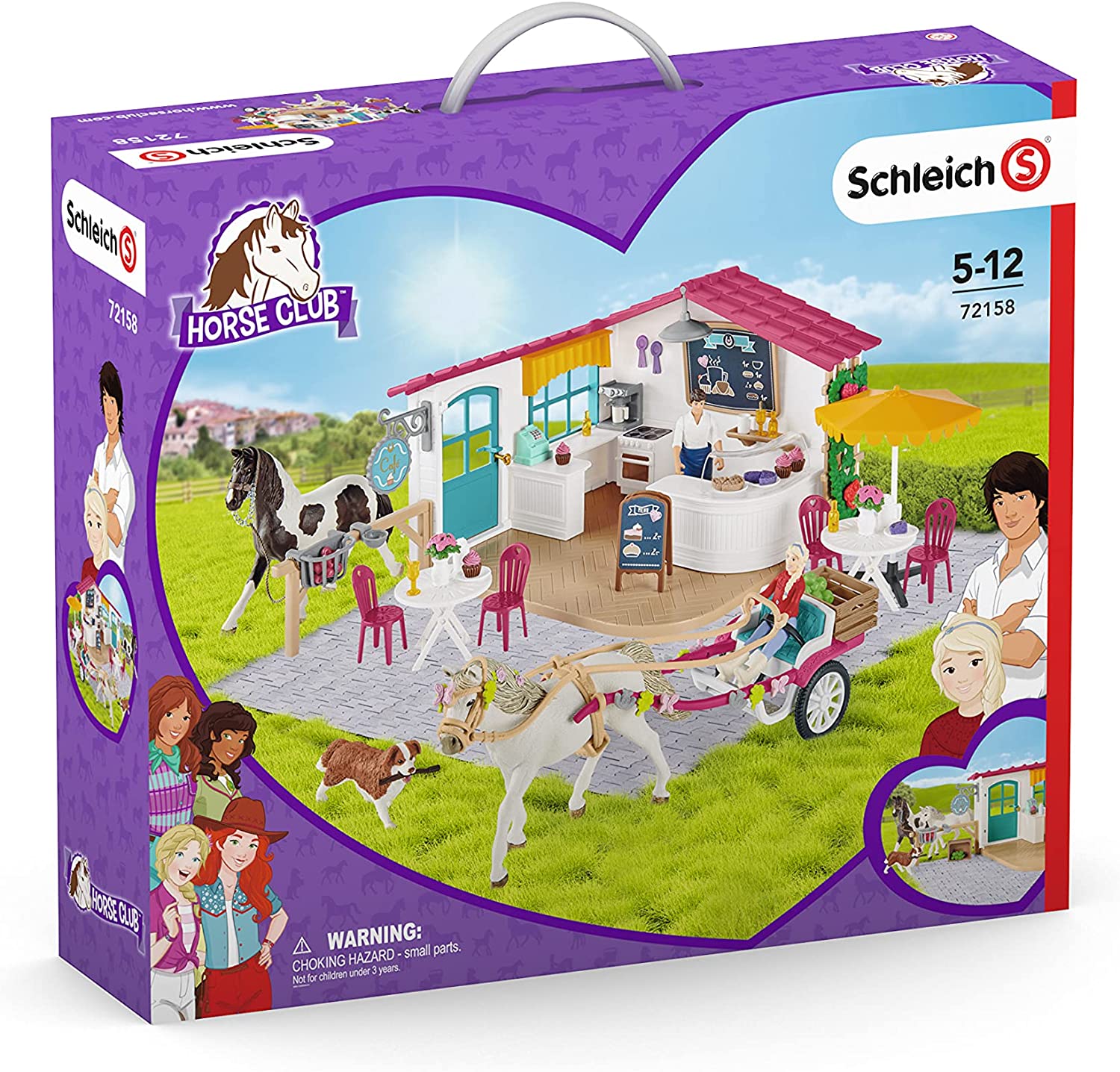 Schleich 72158 Kutschfahrt zum Reiter Café