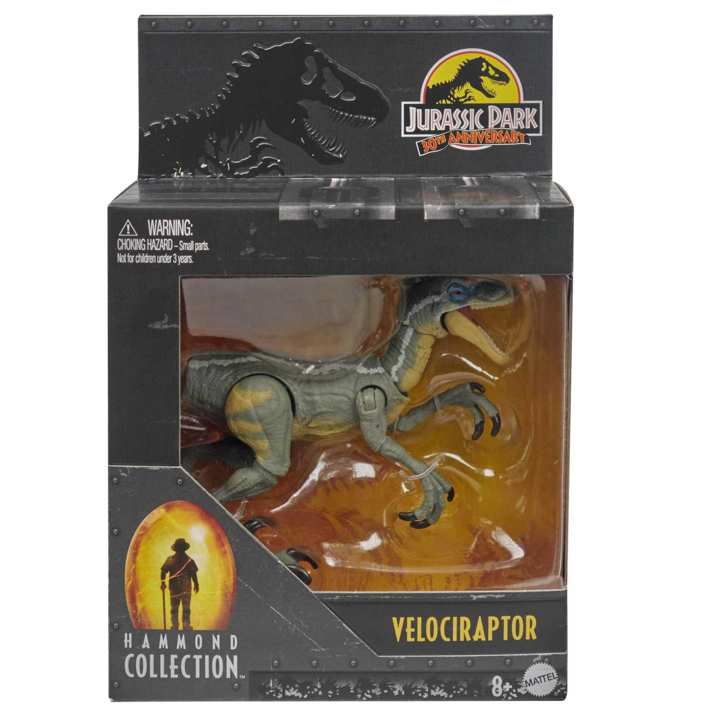 Jurassic World Velociraptor Hammond Collection Mattel HLT49