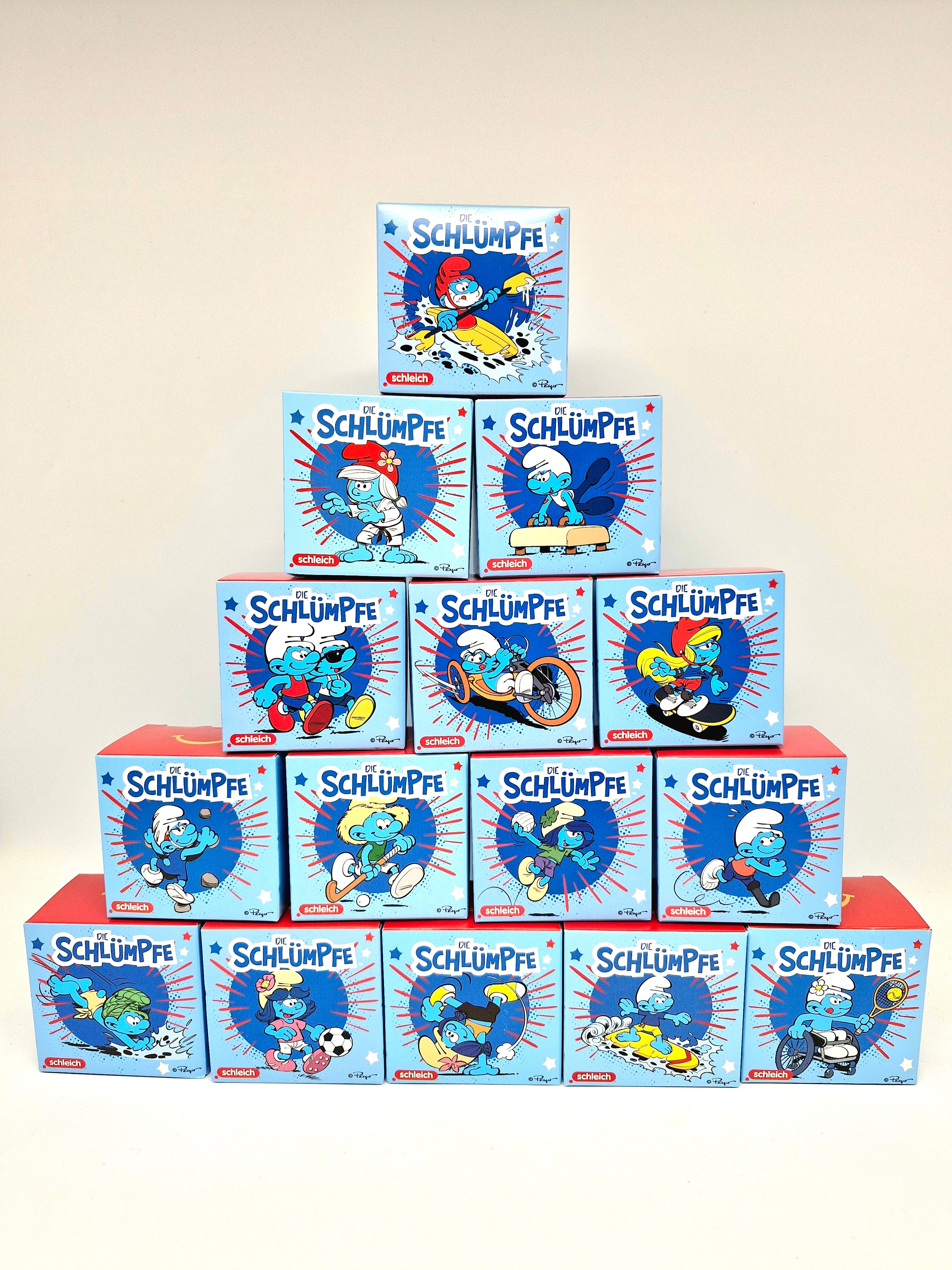 McDonald's Olympia Schleich Schlümpfe Set 2024