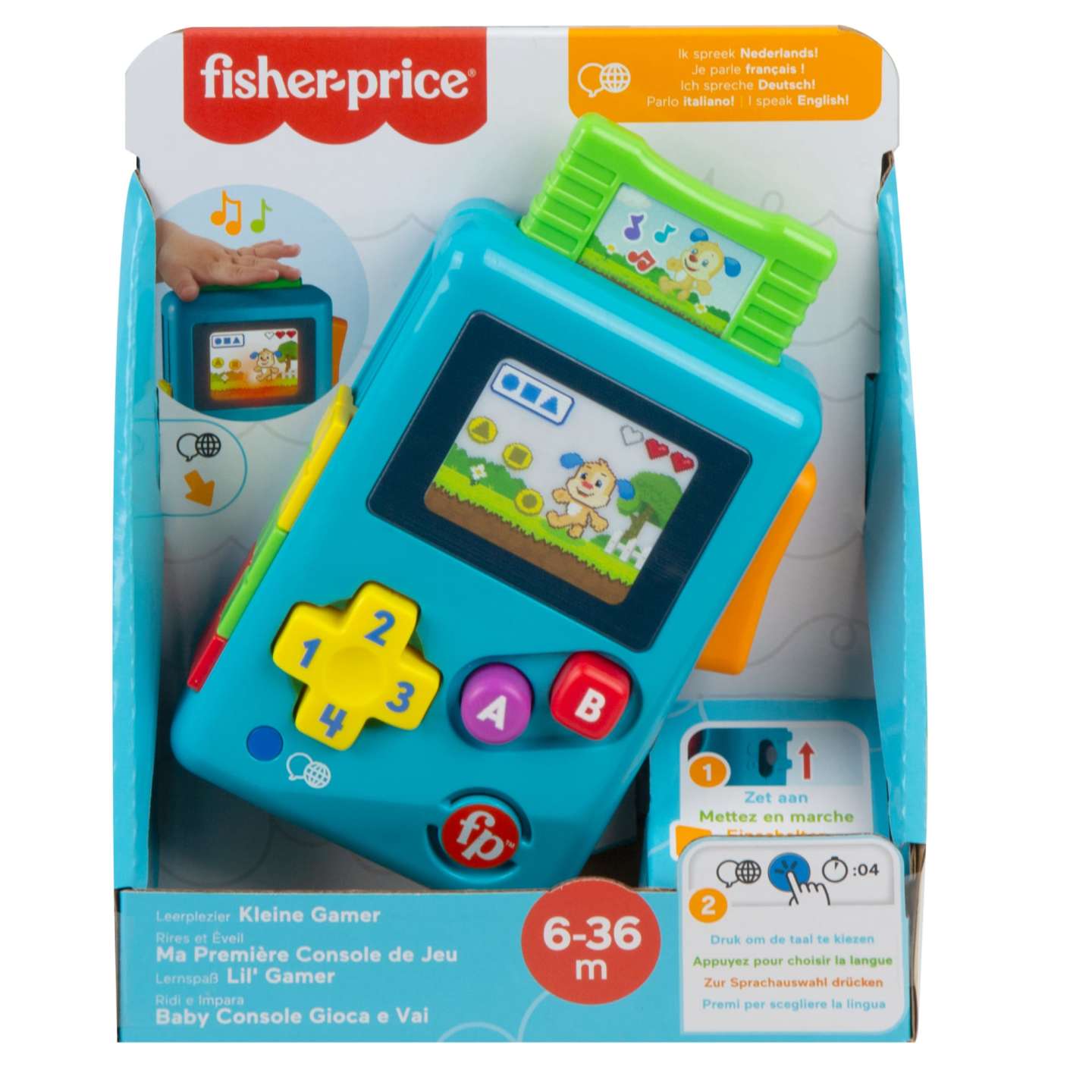 Fisher-Price Lernspaß Lil Gamer mit Musik und Licht HBC86